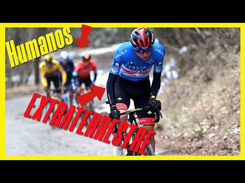 Pogacar teaches the difference between COMMON HUMANS AND an ALIEN