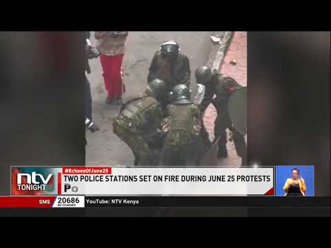 June 25 protests anniversary: Several police officers injured in clashes with protesters