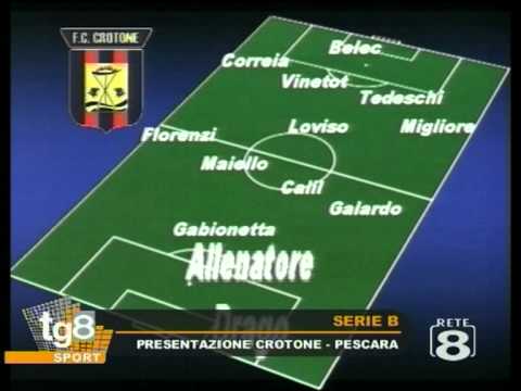 PRESENTAZIONE CROTONE - PESCARA
