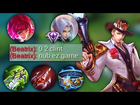 TOP GLOBAL CLINT BAD START TO MVP!🔥 | CLINT BEST BUILD TO COMEBACK! | MUST WATCH✓ - MLBB