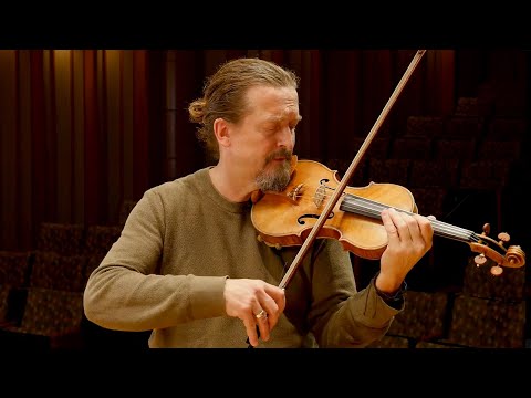 Christian Tetzlaff Talks about Brahms and his 2000 violin by Stefan-Peter Greiner