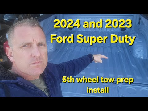 2024 Ford Super Duty Factory 5th wheel tow prep install....F-250 and F-350...YOU CAN DO IT!