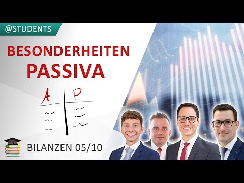 Eigenkapital, Rückstellungen, Verbindlichkeiten auf der Passiva / Handelsbilanz 5/10