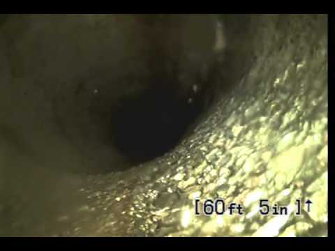 SW 191 sewer line scope after repair
