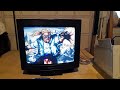 Tv Color Sony Trinitron KV M1420A Con Telecomando Vintage Anni 80 90 Test Con Wii Con Emulatori