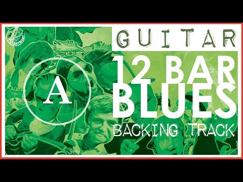 12 Bar Blues Backing Track in A