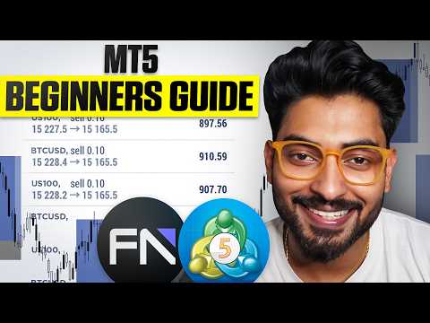 How to Use MT5 PC for Forex Trading | Complete MetaTrader 5 PC Tutorial for Beginners (Educational)