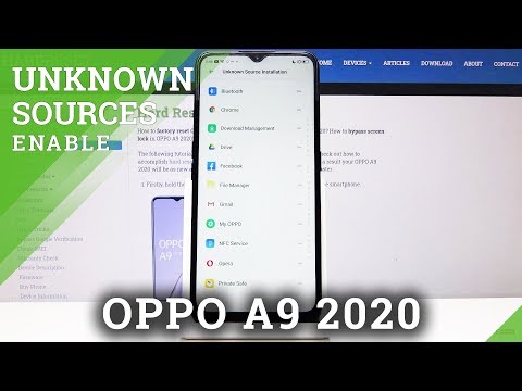 How to Enable Unknown Sources in OPPO A9 2020 - Allow App Installation
