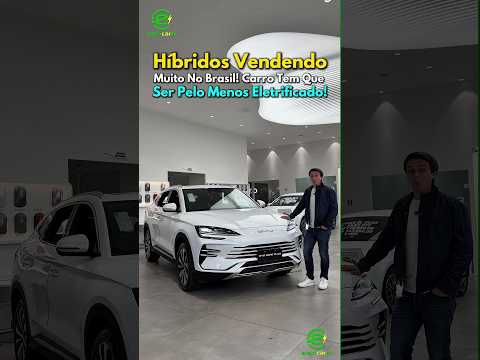 Híbridos Vendendo Muito No Brasil! Carro Tem Que Ser Pelo Menos Eletrificado!⚡