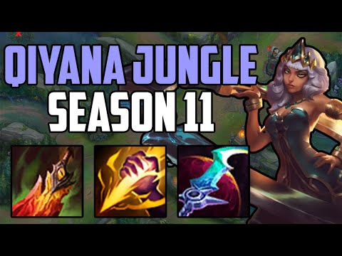 Qiyana Jungle Is CLEAN! - League of Legends Master Elo