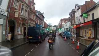 preview picture of video 'A Ride Through Ross-on-Wye in Herefordshire'