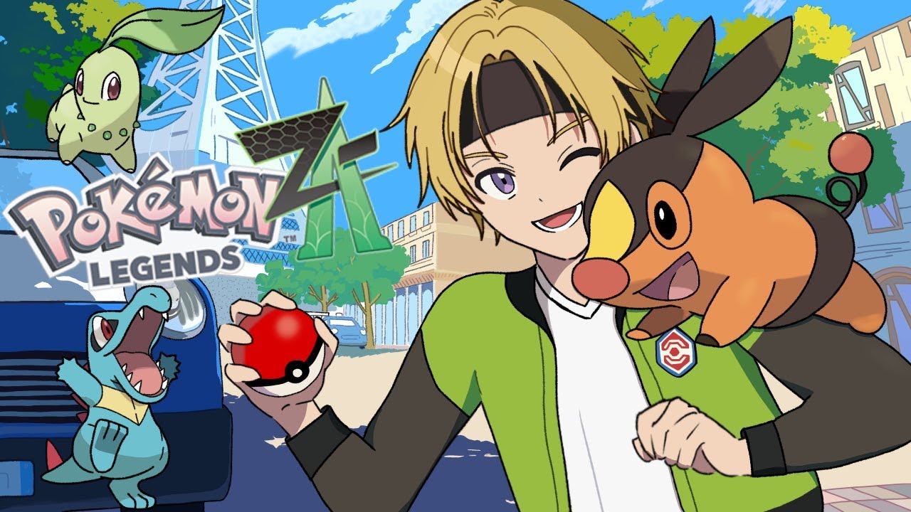 【Pokémon Legends: Z-A #2】SHOPPING FOR THE BEST CLOTHES EVER【NIJISANJI EN | Luca Kaneshiro】