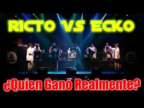 Ricto vs Ecko -Analisis- 4tos Nacional Quinto Escalón 2016