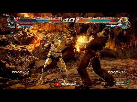 Devilquake (Devil Jin) vs King Gaming (King) - Tekken 7 Ranked