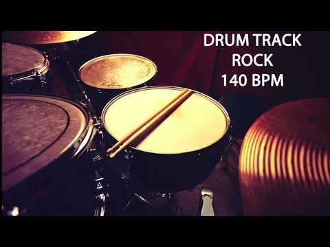 Drum Beat 140 bpm - Groove Drum Track | Base de batería | Rock 140 BPM