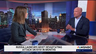 MSNBC REPORTS - APRIL 24, 2025 - RUSSIA LAUNCHES DEVASTATING ATTACK ON KYIV