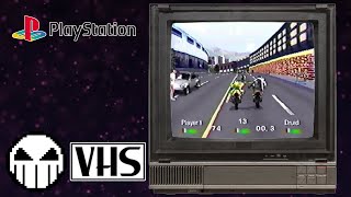 Road Rash (PS1) VHS Recorded Clips