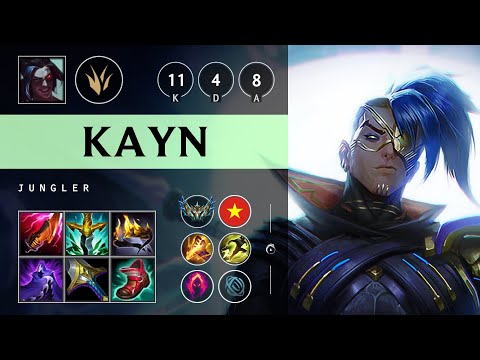 Kayn Jungle vs Gragas - VN Challenger Patch 25.13