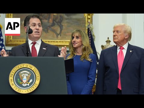 Video | Michael and Susan Dell donate $6.25B to encourage families to claim 'Trump Accounts'