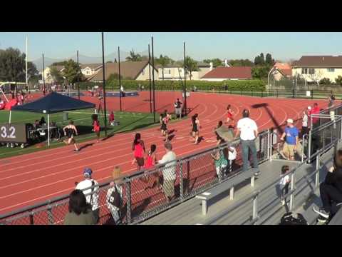 FSG 100m vs Troy 3-15-17 - Los Alamitos Girls