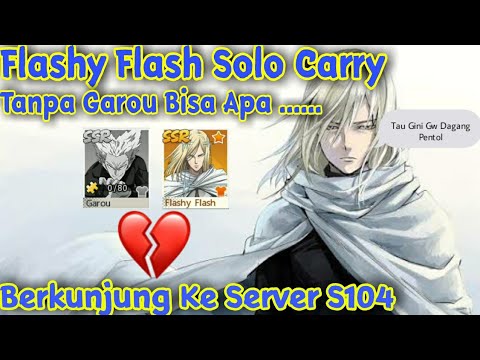 REVIEW AKUN S104 HYPER FLASHY FLASH OPM , FF TANPA GAROU BISA APA - One Punch Man The Strongest