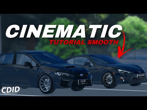Tutorial: How to Create Cinematic Smooth Effects on TikTok (CDID) | Car Driving Indonesia (Roblox)