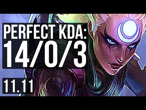 DIANA vs SETT (MID) | 14/0/3, 72% winrate, Legendary | BR Grandmaster | v11.11