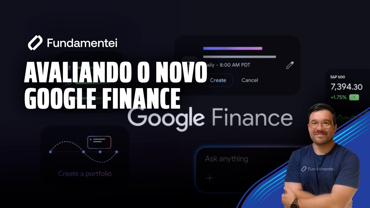 Live #338| Avaliando o novo Google Finance: As novas funções são úteis para o investidor?