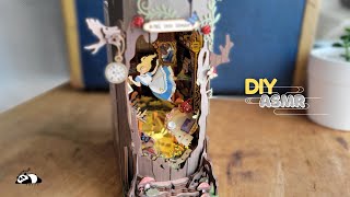 ASMR Rolife Fall Into Wonder Book Nook ✨ | Alice in Wonderland Miniature | No Talking