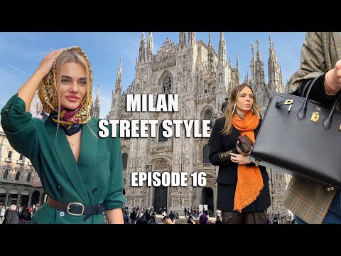 WHAT EVERYONE IS WEARING IN MILAN vs PARIS → Milan Street Style Milan Fashion → EPISODE.16
