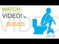 Squatty Potty�� toilet stool: How toilet posture affects.