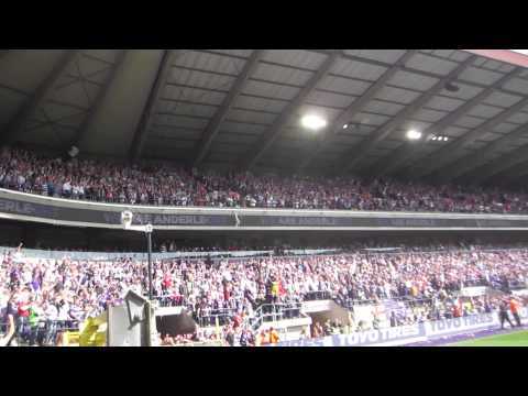Anderlecht - Club Brugge Atmosphere during the game