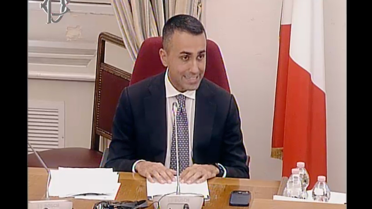 LUIGI DI MAIO AUDITO IN COMMISSIONE ESTERI SULLA CRISI NEL GOLFO E SUGLI EQUILIBRI GEOPOLITICI