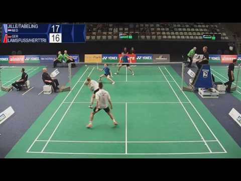 2016 Dutch Open - XD R16 - Jille/Tabeling vs. Lamsfuss/Herttrich