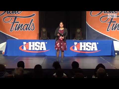 2019 IHSA IE - Poetry Reading  (public)