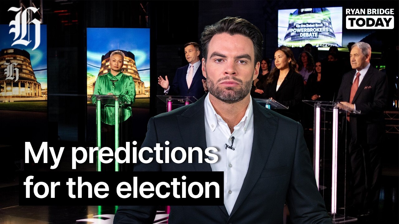 Ryan Bridge: My predictions for the election | Ryan Bridge TODAY