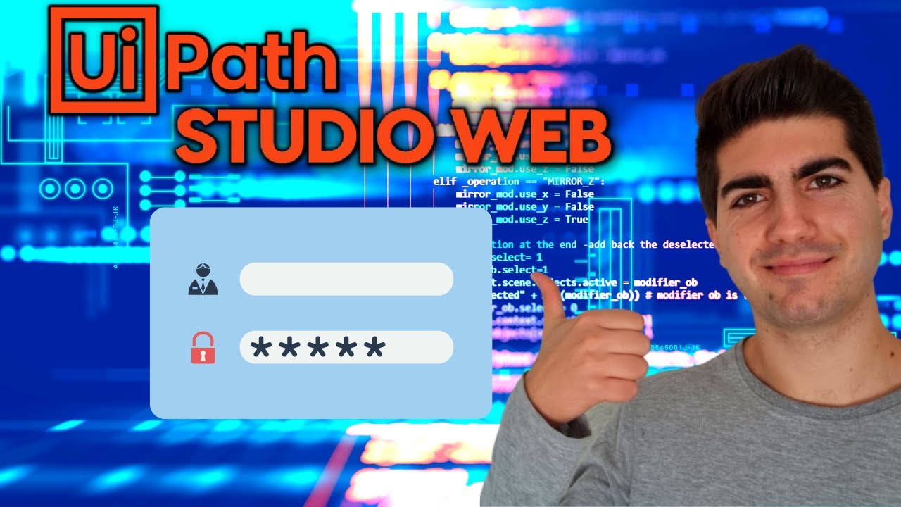 UiPath Studio Web - How To Open Browser and Login (RPA Tutorial)