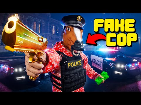 Fake Cops Beat Citizens In GTA 5 RP