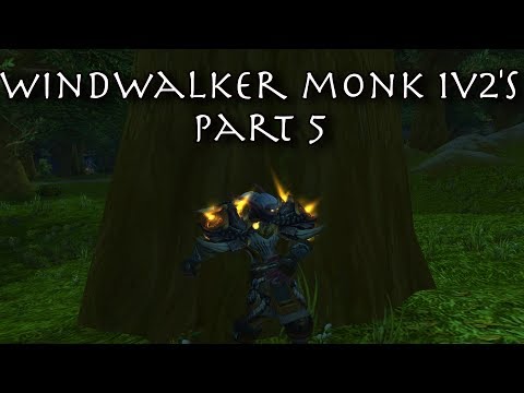 Legion Patch 7.3.5 WW Monk PvP - 1v2 Arenas #5