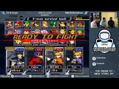 Nebs After Dark 72:  - Doubles R2: G$ & Hope vs. Wild & SnooSnoo