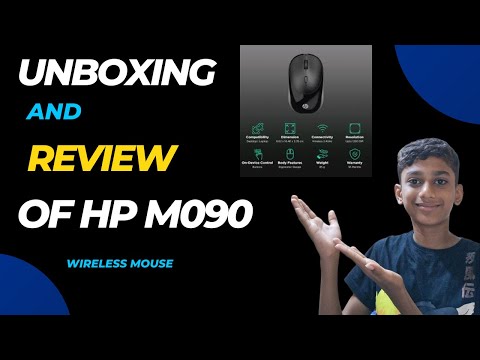 Hp wireless mouse m090, black