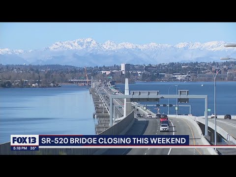 Is 520 Bridge Closed This Weekend