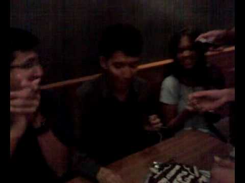 Faheem bday cake celebration