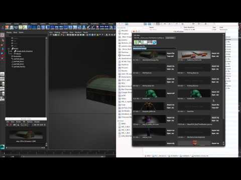 Maya Model Browser Script Python