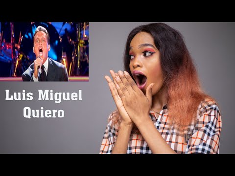 Pro Makeup Artist FIRST TIME HEARING Luis Miguel - Quiero REACTION!!!😱