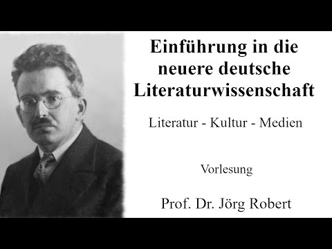 VL Einführung in die Neuere deutsche Literaturwissenschaft: Literatur - Kultur - Medien
