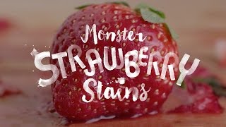 Persil presents “Monster Strawberry Stains”