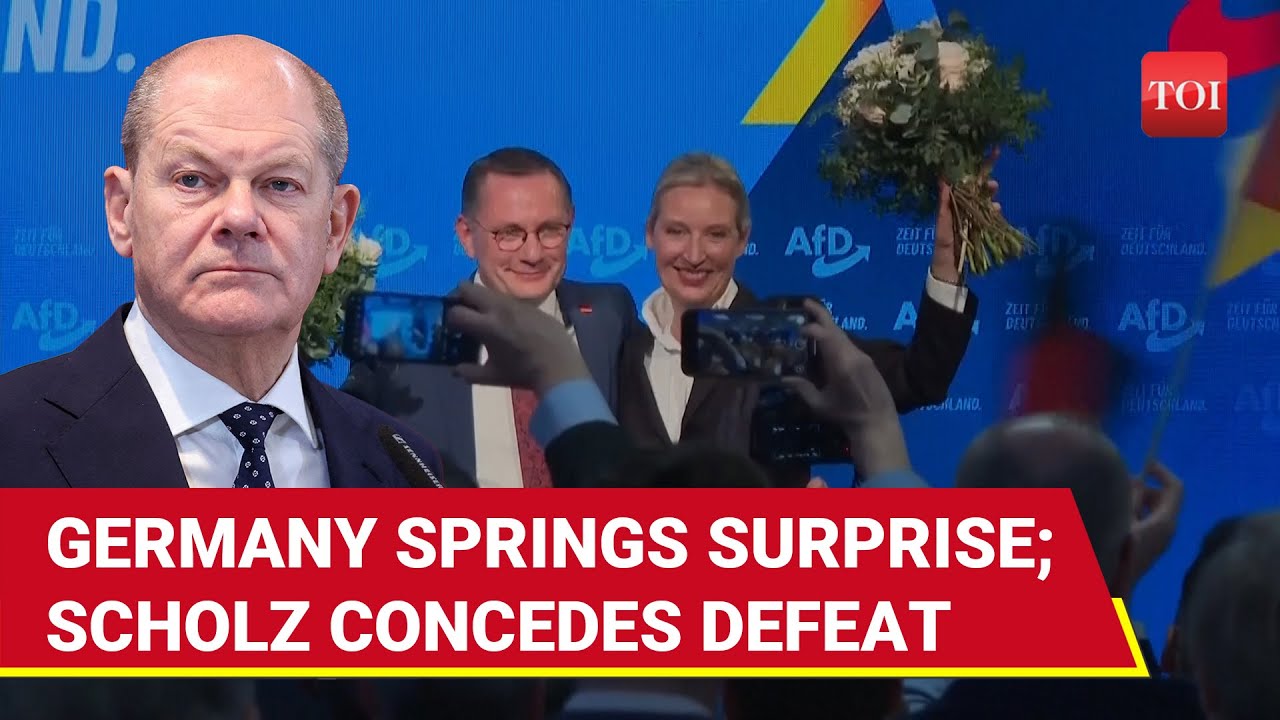 Scholz Loses German Election; Record Gains For AfD, Conservative CDU Set For Victory - Exit Polls