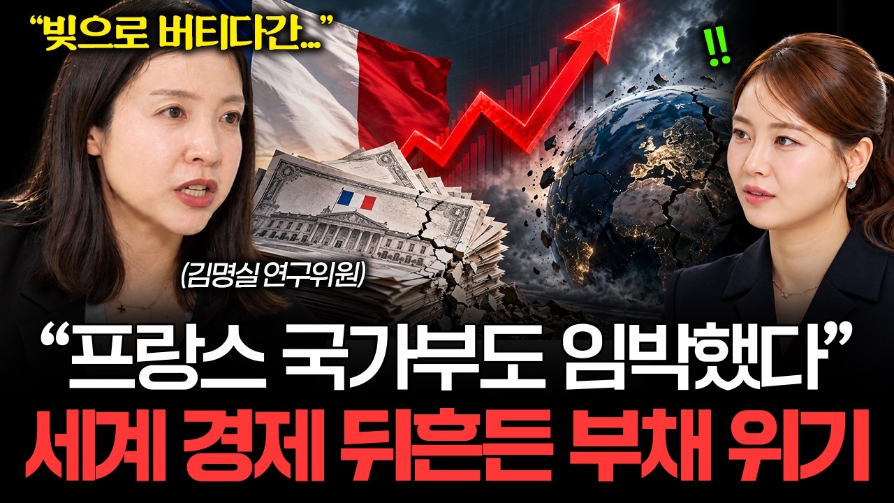 "프랑스가 제일 먼저 터졌습니다" 유럽 중심국부터 무너지는 충격적인 신호 (김명실 연구위원 2부)