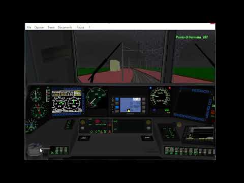 Simulatore Treno 6.01 (EP.10) Col RE da Domodossola a Milano C.le [ terza parte].